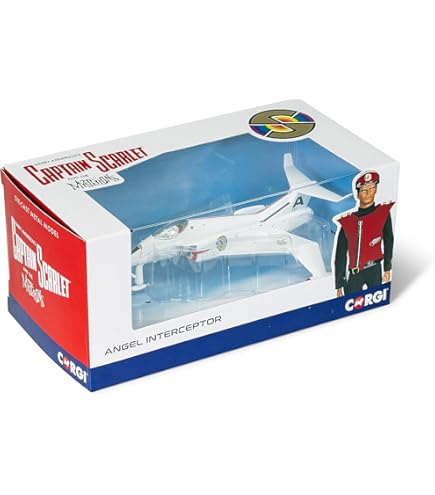 Corgi キャプテン・スカーレット ホワイトファルコン Captain Scarlet Angel Interceptor & White Falcon Set Corgi 1