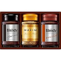 Amazon.co.jp: AGFギフト プレミアムインスタントコーヒーギフト 瓶3個