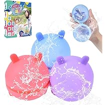 Amazon.co.jp: 【6個入り】水風船 繰り返し ウォーターボール 割れない