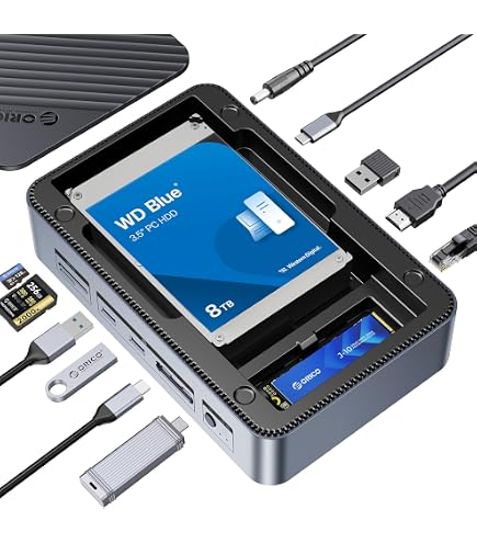 12-in-1 USB-C ドッキングステーション M.2 SSD OA136 Amazon.co.jp: ORICO 12-in-1 USB-C ドッキングステーション M.2 SSD