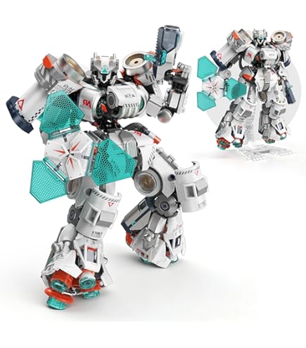 Amazon.co.jp: Velance メカロボット 変形ビルディングブロックセット