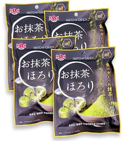 Amazon.co.jp: Nissin Seika Matcha Scallop 2.8 oz (80 g) x 12 Bags