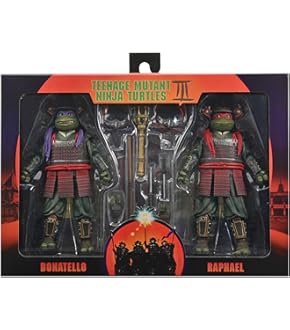 NECA 実写サムライタートルズ2パックセット　TMNT ネカ　タートルズ3 Amazon.co.jp: ティーンエイジ・ミュータント・ニンジャ