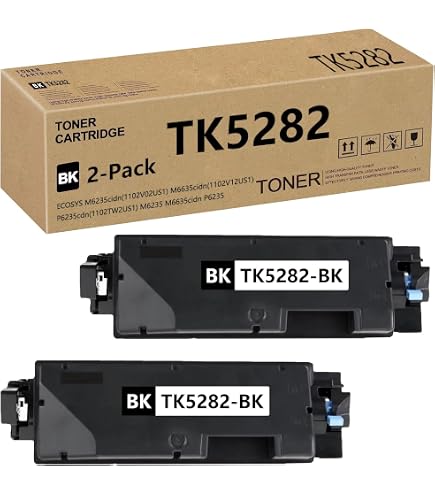 Amazon.co.jp: 京セラ TK5282K OEMトナーセット B/C/M/Y : Computers