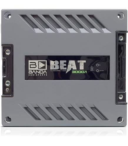 BANDA ICE 2500W アンプ Amazon.co.jp: Banda Audioparts Ice X 2501 - モノ (1 x 2500ワット