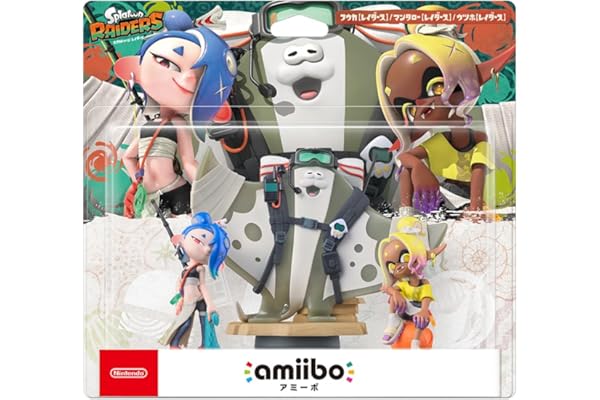 amiibo すりみ連合セット[フウカ【レイダース】/ウツホ【レイダース】/マンタロー【レイダース】]（スプラトゥーンシリーズ）