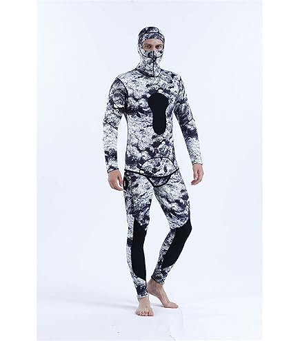 Amazon | ウェットスーツ メンズ 3mm ツーピース ダイビング