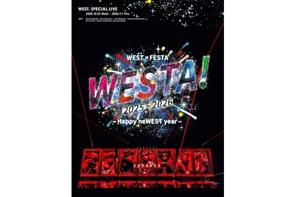 WEST. SPECIAL LIVE 『WESTA!』2025-2026 初回生産限定盤(Blu-ray) -WEST. [Blu-ray]