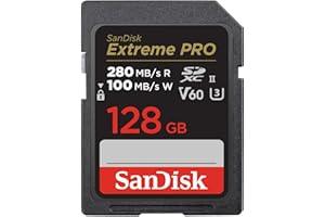 【 サンディスク 正規品 】 SanDisk SDカード 128GB SDXC Class10 UHS-II V60 読取最大280MB/sExtreme PRO SDSDXEP-128G-GHJIN 新パッケージ