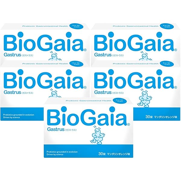 Amazon | Gastrus ガストラス 30錠 マンダリンオレンジ味 Bio Gaia (2