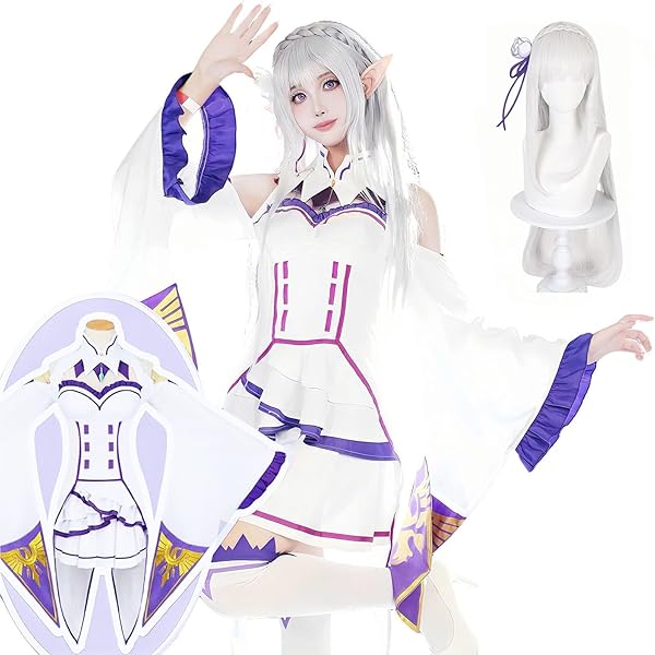 エミリア 水着 コスプレ 衣装 Re:ゼロから始める異世界生活 リゼロ Amazon.co.jp: Re:ゼロから始める異世界生活 エミリア うさぎの