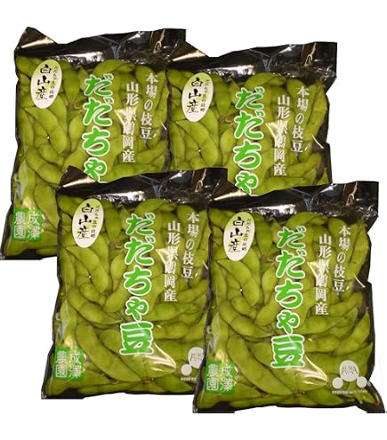Amazon.co.jp: 山形県産 鶴岡 だだちゃ豆 (4キロ) : 食品・飲料・お酒