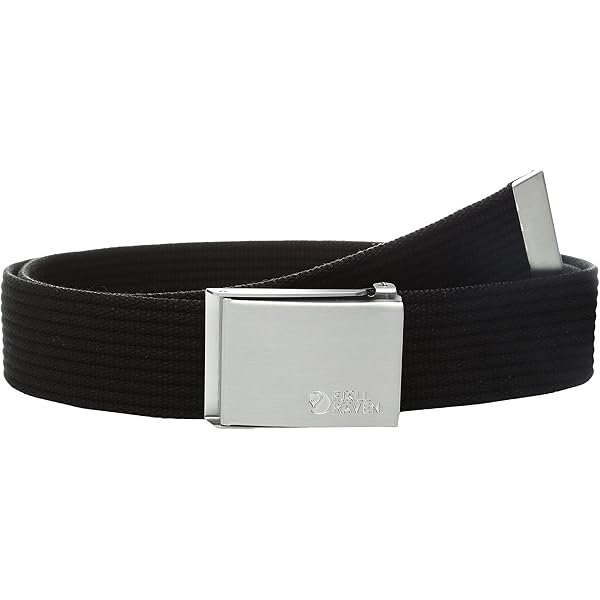 FJALLRAVEN｜BELTS (1960 Logo Belt (86978/620)) Amazon.com: Fjällräven 1960 Logo Belt Black One Size