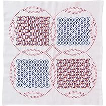 Amazon | オリムパス製絲 刺し子キット SK350 | 刺しゅうキット 通販