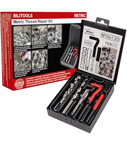 Uxcell 3/8-20 UNF Tap And Die Set – 2-Piece Thread Tapping Tool Kit With Straight Flute Tap & Round Die For Bolt, Screw, Nut Thread Repair (Right Hand)