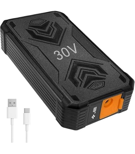 ファンバッテリーセット 30V 空調服 24000ｍAh 4段階風量調節 楽天市場】空調服 バッテリーファンセット ファン付きウェア 30V