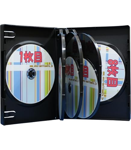 Amazon.co.jp: DVD空ケース レンタル落ち TSUTAYA トールサイズ 4枚
