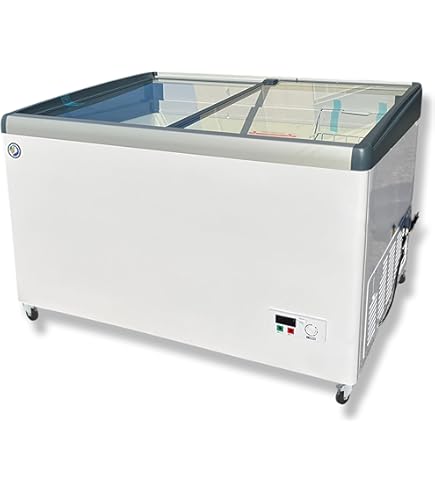 Amazon | 業務用(ジェーシーエム)JCM 冷凍ショーケース LED照明付