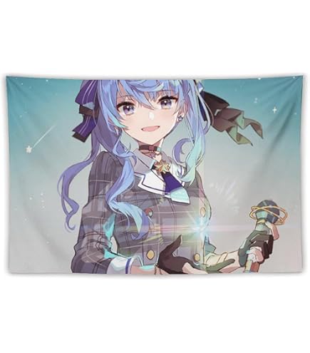 Amazon.co.jp: 星街すいせい タペストリー ほしまちすいせい すい