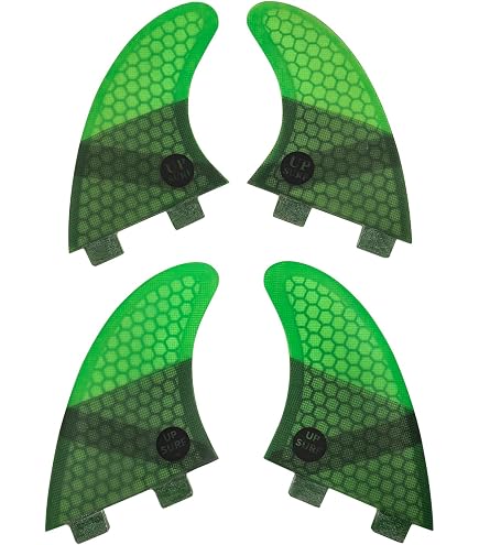 Amazon | UPSURF surfboard fins Double Tabs 5fins サーフボード