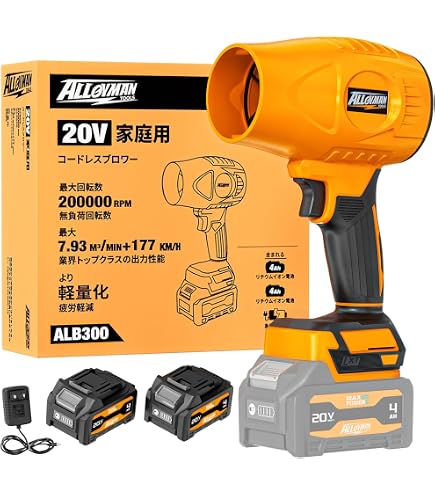 Amazon.co.jp: PERFORMANCE GURU ブロワー 洗車【1800g超強推力・60m/s