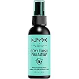 NYX Professional Makeup Setting Spray, Long Lasting Lightweight Formula, Dewy Finish, 60 ml