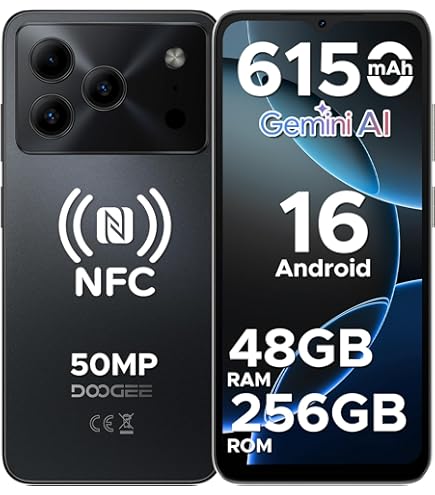 DOOGEE N58 Android 16 スマホ、32GB+128GB Amazon | 【Android16 SIMフリー スマホ 初登場】DOOGEE Note58