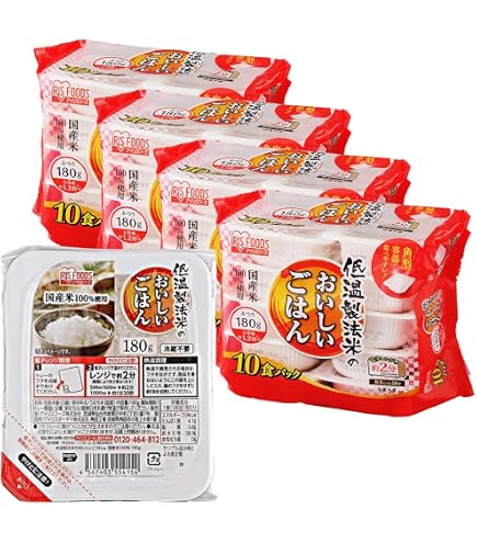 Amazon | アイリスオーヤマ パックご飯 低温製法米のおいしいごはん
