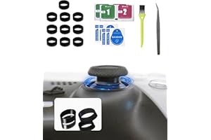 COWBOX スティック保護リング スティックの軸を守る シリコンリング スティック用プロテクトリング 削れ防止 白い粉対策 Steam Deck PS5 PS4 Switch プロコン Xbox PC 交換コントローラー　対応 アナログスティック 