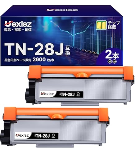 Amazon.co.jp: ブラザー 純正トナー TN－28J 2個 : パソコン