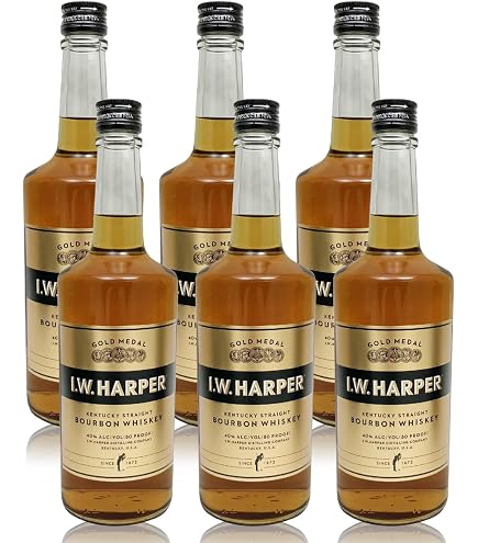 Amazon.co.jp: ウイスキー I.W ハーパー ゴールドメダル 700ml 3本