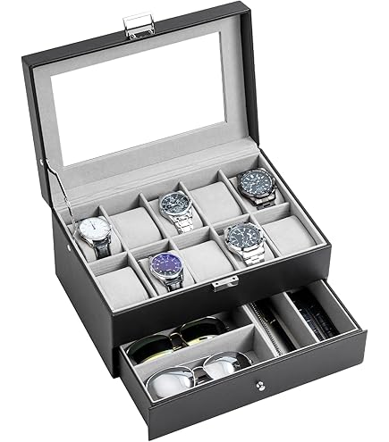 Amazon.co.jp: 茶谷産業 Elementum ウォッチケース(15本用) 240-439