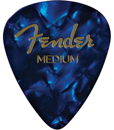 Amazon | Fender 【8色アソート】 8枚(各色1枚）ティアドロップ MEDIUM