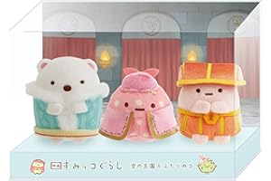 【メーカー特典あり】[グッズ] 『映画 すみっコぐらし 空の王国とふたりのコ』てのりぬいぐるみセット（しろくま・ふろしき・たぴおか(ピンク)） [(キャンセル不可)(映像商品は含まれません)] [DVD]