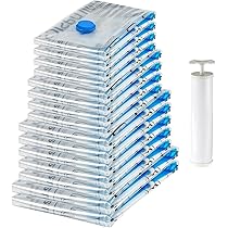 Amazon｜Amazonベーシック 真空 布団圧縮袋 衣類圧縮袋 掃除機不要