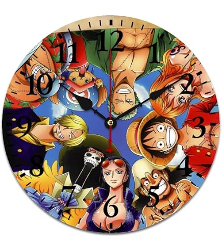Amazon.co.jp: リズム時計 ONE PIECE ( ワンピース ) からくり
