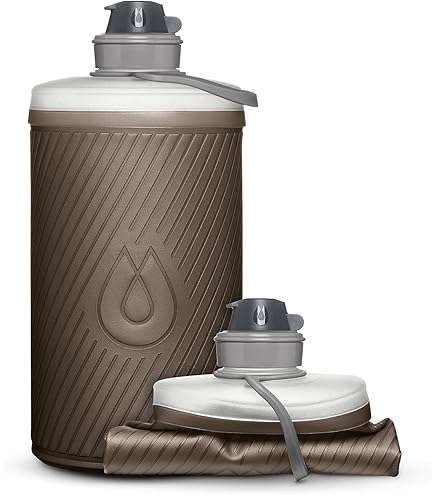Amazon | Hydrapak(ハイドラパック) フラックスボトル７５０ｍｌ GF427 マンモスグレー | HydraPak | ボトル Hydrapak(ハイドラパック) フラックスボトル７５０ｍｌ GF427 タホーブルー