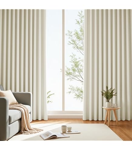 Amazon｜ブリーズ 1級遮光防炎遮熱カーテン 2枚入 巾150cmX丈200cm