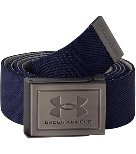 UNDER ARMOUR ゴルフベルト ブラック アンダーアーマー公式】 UAブレイディド ベルト（ゴルフ/MEN）