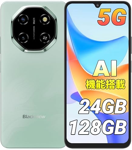 Amazon | Blackview SHARK 6 5G対応 スマホ 本体 SIMフリー｜AI機能