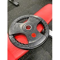 Amazon | 50mm 3グリップラバープレート20㎏10kg 5kg 2,5kg1.25kg 