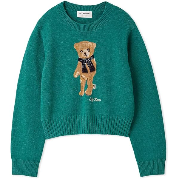 Amazon.co.jp: [リリーブラウン] MARY QUANT シアーポロニットトップス