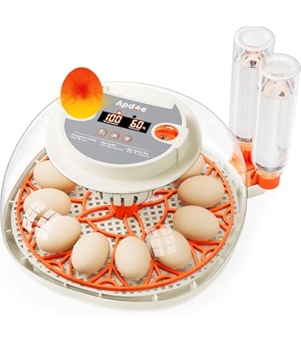 IBKINXX Incubator for Hatching Eggs-18 Egg Capacity, Automatic Egg