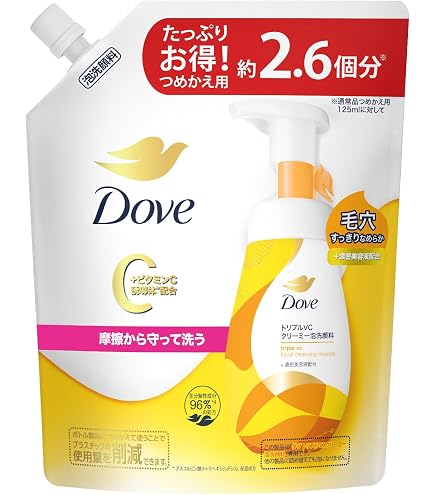 Amazon | Dove ダヴ ニキビケア クリーミー泡洗顔料 つめかえ用 320ml