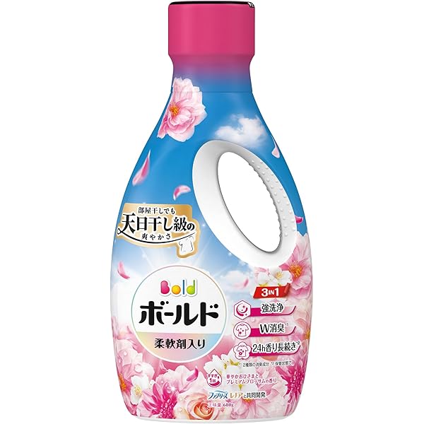 Amazon | ボールド 洗濯洗剤 液体 プレミアムブロッサム 本体