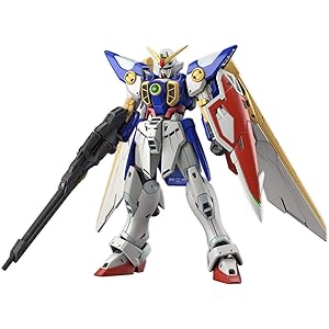 RG 新機動戦記ガンダムW ウイングガンダム 1/144スケール 色分け済みプラモデル