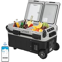 Amazon.co.jp: Litake 車載冷蔵庫 専用バッテリー 充電式バッテリー LZ