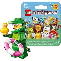 Amazon.co.jp: LEGO(レゴ) ミニフィギュア どうぶつシリーズ28 ワニ