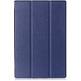 【Trocent】Sony xperia Z2 tablet ケース SONY SGP511 / SONY SGP512 / au SOT21 / docomo SO-05F ケース スタンド機能付き 三つ折型 超薄型 内蔵マグネット開閉式 PUレザ