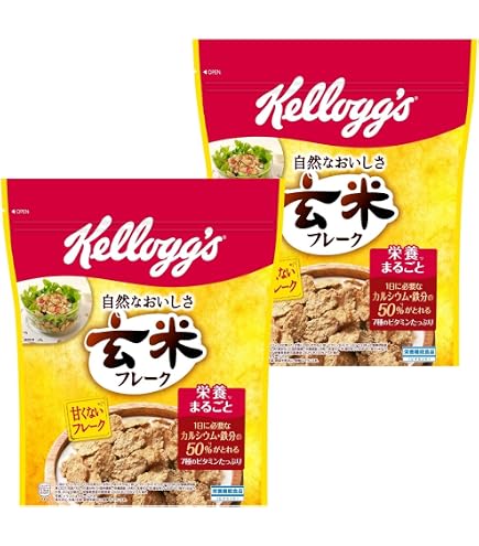 Amazon.co.jp: ケロッグ 業務用 玄米フレーク 400g : 食品・飲料・お酒